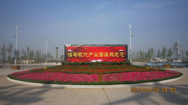 广场花卉